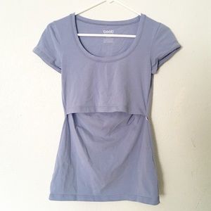 Women's Short Sleeve Top - Blue